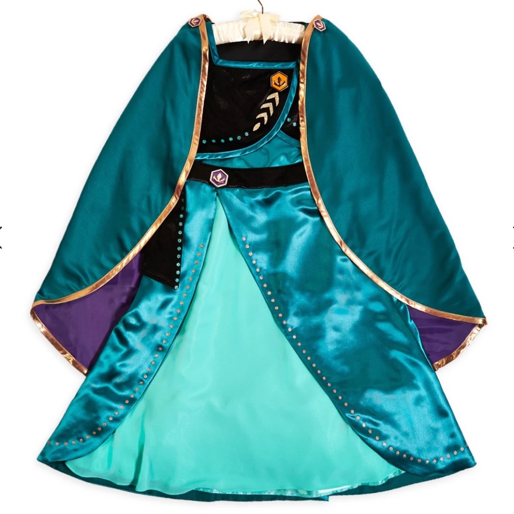 Size 3 Anna coronation dress frozen Halloween costume